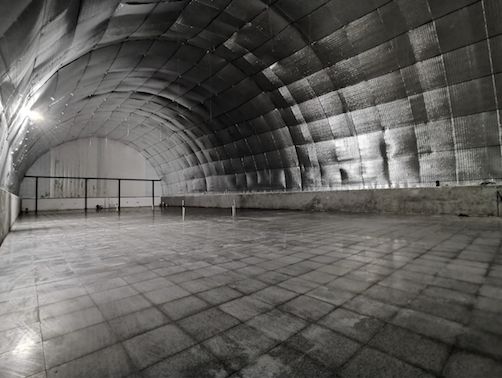 Qounset Hut Insulation Prodex Brick Floor
