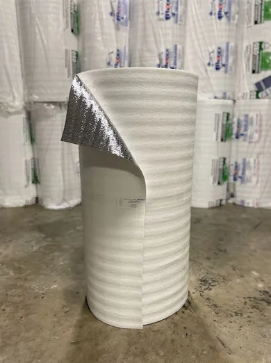 White Prodex Total 5M Plus roll showing white finish and foil reverse