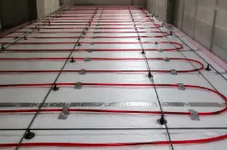 Radiant Heat in a Concrete Floor (click for Installation Instructions)