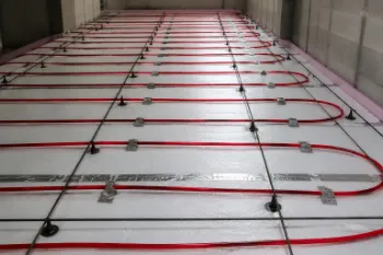 Radiant Heat in a Concrete Floor (click for Installation Instructions)