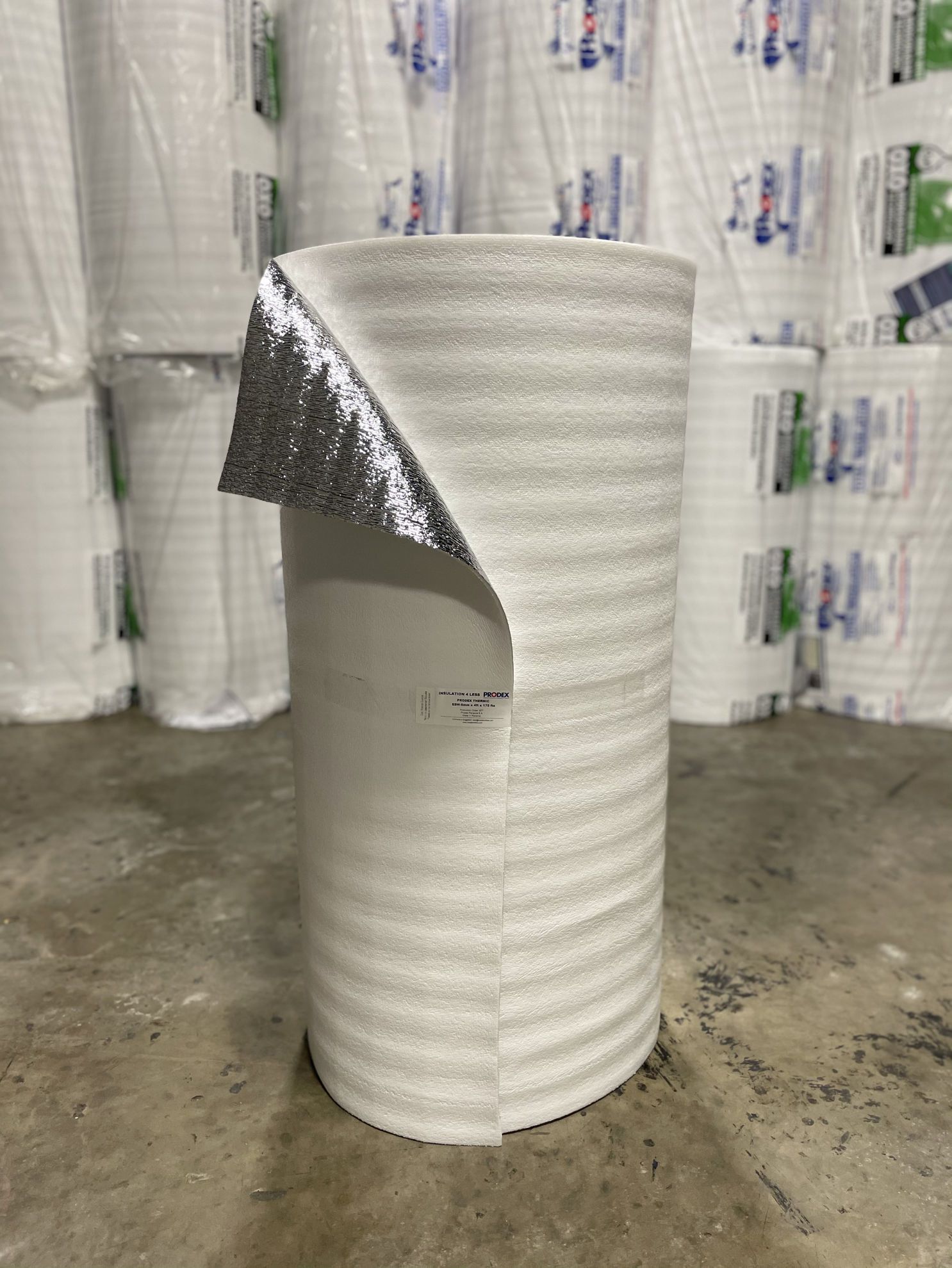 White prodex insulation